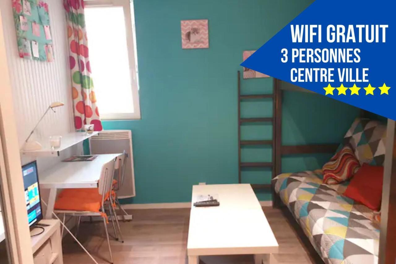 Studio Simplicien *Cosy* Plein Centre Ville De Poitiers *Tv* Wifi *Cafe* Екстер'єр фото