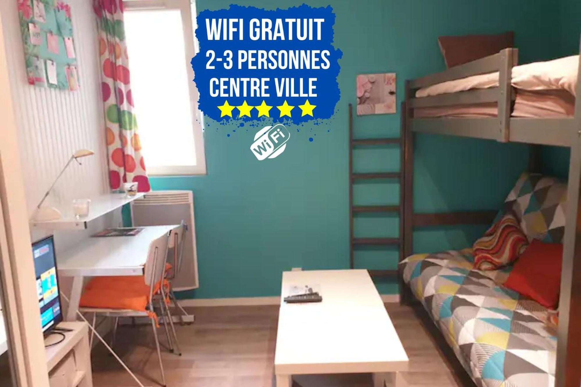 Studio Simplicien *Cosy* Plein Centre Ville De Poitiers *Tv* Wifi *Cafe* Екстер'єр фото